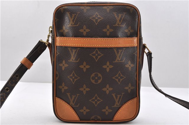 Authentic Louis Vuitton Monogram Danube Shoulder Cross Body Bag M45266 LV 0304D