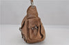 Authentic Christian Dior Vintage Shoulder Hand Bag Leather Brown CD 0304G