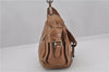 Authentic Christian Dior Vintage Shoulder Hand Bag Leather Brown CD 0304G