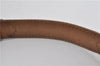 Authentic Christian Dior Vintage Shoulder Hand Bag Leather Brown CD 0304G