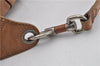 Authentic Christian Dior Vintage Shoulder Hand Bag Leather Brown CD 0304G