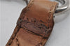 Authentic Christian Dior Vintage Shoulder Hand Bag Leather Brown CD 0304G