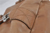 Authentic Christian Dior Vintage Shoulder Hand Bag Leather Brown CD 0304G
