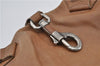 Authentic Christian Dior Vintage Shoulder Hand Bag Leather Brown CD 0304G