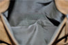 Authentic Christian Dior Vintage Shoulder Hand Bag Leather Brown CD 0304G