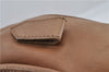 Authentic Christian Dior Vintage Shoulder Hand Bag Leather Brown CD 0304G