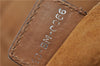 Authentic Christian Dior Vintage Shoulder Hand Bag Leather Brown CD 0304G
