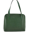 Authentic Louis Vuitton Epi Lussac Shoulder Bag Green LV 0305D