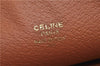 Authentic CELINE Macadam Blason Pattern Clutch Bag Purse PVC Leather Brown 0306D