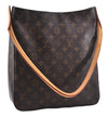 Authentic Louis Vuitton Monogram Looping GM Shoulder Bag M51145 LV 0306F