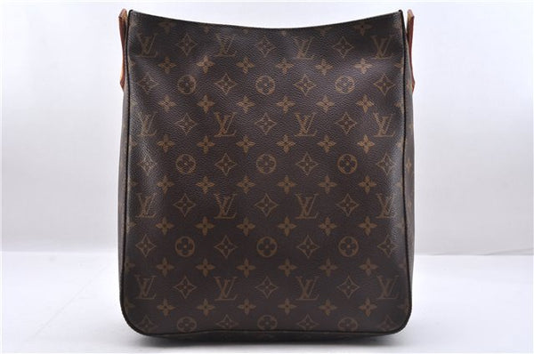 Authentic Louis Vuitton Monogram Looping GM Shoulder Bag M51145 LV 0306F