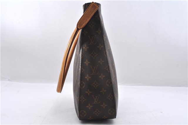 Authentic Louis Vuitton Monogram Looping GM Shoulder Bag M51145 LV 0306F