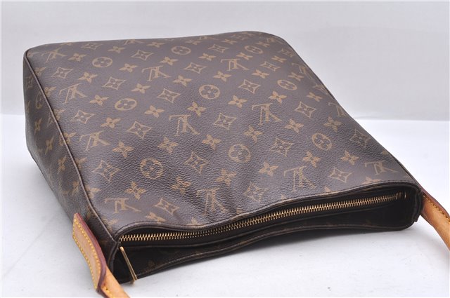 Authentic Louis Vuitton Monogram Looping GM Shoulder Bag M51145 LV 0306F