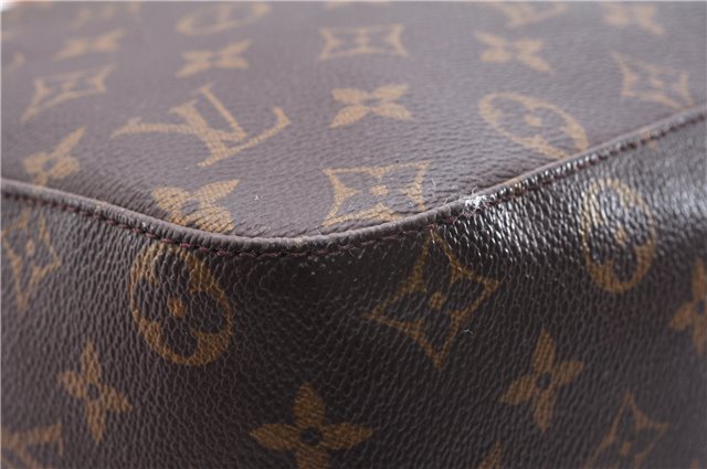 Authentic Louis Vuitton Monogram Looping GM Shoulder Bag M51145 LV 0306F