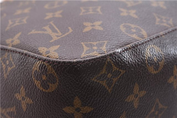 Authentic Louis Vuitton Monogram Looping GM Shoulder Bag M51145 LV 0306F