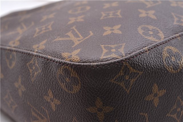 Authentic Louis Vuitton Monogram Looping GM Shoulder Bag M51145 LV 0306F