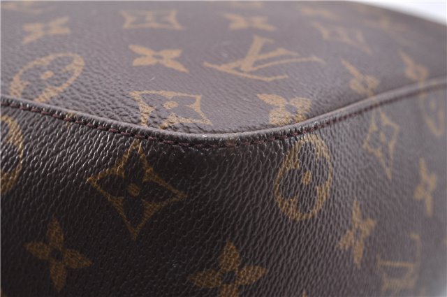 Authentic Louis Vuitton Monogram Looping GM Shoulder Bag M51145 LV 0306F