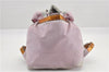 Authentic PRADA Vintage Nylon Tessuto Enamel Backpack Pink 0306G