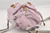 Authentic PRADA Vintage Nylon Tessuto Enamel Backpack Pink 0306G