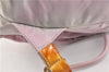 Authentic PRADA Vintage Nylon Tessuto Enamel Backpack Pink 0306G
