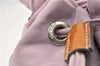 Authentic PRADA Vintage Nylon Tessuto Enamel Backpack Pink 0306G