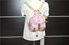 Authentic PRADA Vintage Nylon Tessuto Enamel Backpack Pink 0306G