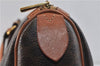 Authentic CELINE Macadam Blason Shoulder Travel Bag PVC Leather Brown 0307D