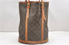 Authentic Louis Vuitton Monogram Bucket GM Shoulder Tote Bag Junk 0311G