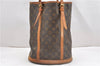 Authentic Louis Vuitton Monogram Bucket GM Shoulder Tote Bag Junk 0311G