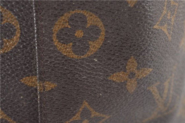 Authentic Louis Vuitton Monogram Bucket GM Shoulder Tote Bag Junk 0311G