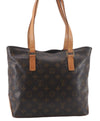 Authentic Louis Vuitton Monogram Cabas Piano Shoulder Tote Bag M51148 LV 0313F