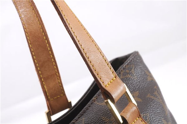 Authentic Louis Vuitton Monogram Cabas Piano Shoulder Tote Bag M51148 LV 0313F