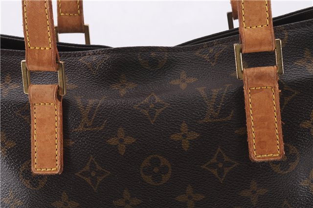 Authentic Louis Vuitton Monogram Cabas Piano Shoulder Tote Bag M51148 LV 0313F