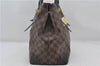 Authentic Louis Vuitton Damier Hampstead MM Shoulder Tote Bag N51204 LV 0314F