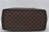 Authentic Louis Vuitton Damier Hampstead MM Shoulder Tote Bag N51204 LV 0314F