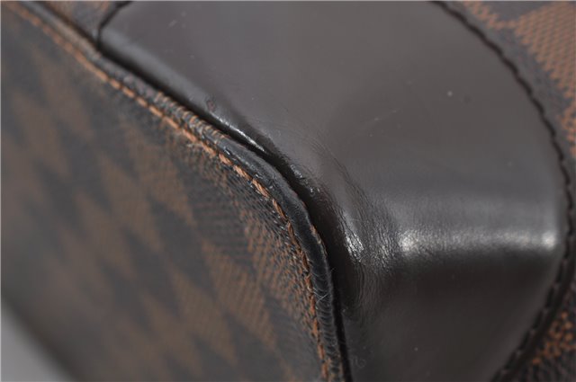 Authentic Louis Vuitton Damier Hampstead MM Shoulder Tote Bag N51204 LV 0314F