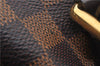 Authentic Louis Vuitton Damier Hampstead MM Shoulder Tote Bag N51204 LV 0314F