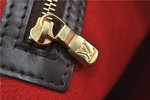 Authentic Louis Vuitton Damier Hampstead MM Shoulder Tote Bag N51204 LV 0314F