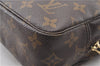 Auth Louis Vuitton Monogram Trousse Toilette 23 Clutch Hand Bag M47524 LV 0314G