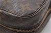Auth Louis Vuitton Monogram Trousse Toilette 23 Clutch Hand Bag M47524 LV 0314G