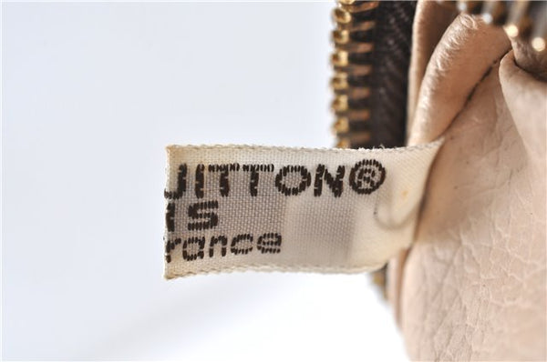 Auth Louis Vuitton Monogram Trousse Toilette 23 Clutch Hand Bag M47524 LV 0314G