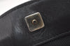 Authentic GUCCI Vintage Shoulder Bag GG Canvas Leather 33900 Black Junk 0314I
