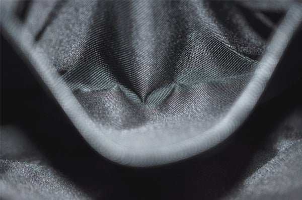 Authentic GUCCI Vintage Shoulder Bag GG Canvas Leather 33900 Black Junk 0314I