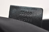 Authentic GUCCI Vintage Shoulder Bag GG Canvas Leather 33900 Black Junk 0314I
