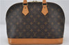 Authentic Louis Vuitton Monogram Alma Hand Bag Purse M51130 LV 0315F
