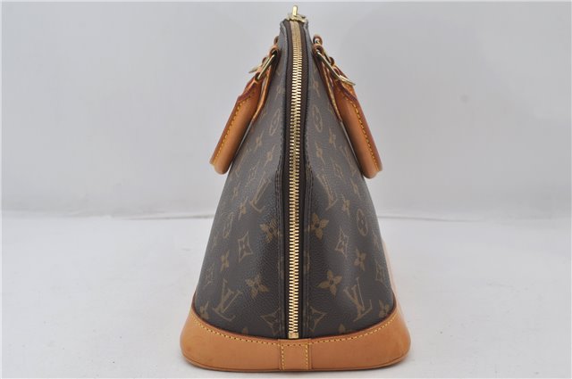 Authentic Louis Vuitton Monogram Alma Hand Bag Purse M51130 LV 0315F