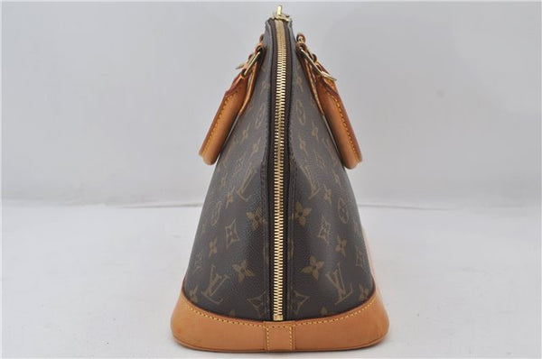 Authentic Louis Vuitton Monogram Alma Hand Bag Purse M51130 LV 0315F