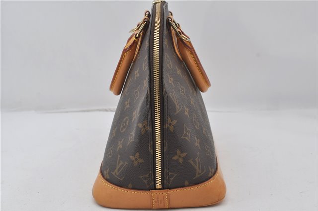 Authentic Louis Vuitton Monogram Alma Hand Bag Purse M51130 LV 0315F
