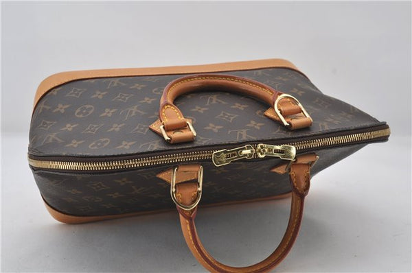Authentic Louis Vuitton Monogram Alma Hand Bag Purse M51130 LV 0315F