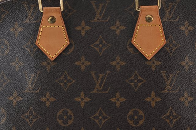 Authentic Louis Vuitton Monogram Alma Hand Bag Purse M51130 LV 0315F